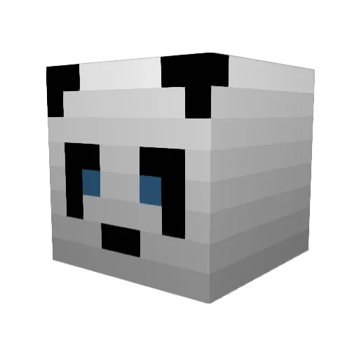 baconator0127 Minecraft avatar head, 3D render