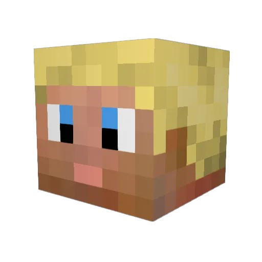 baconboy90 Minecraft avatar head, 3D render