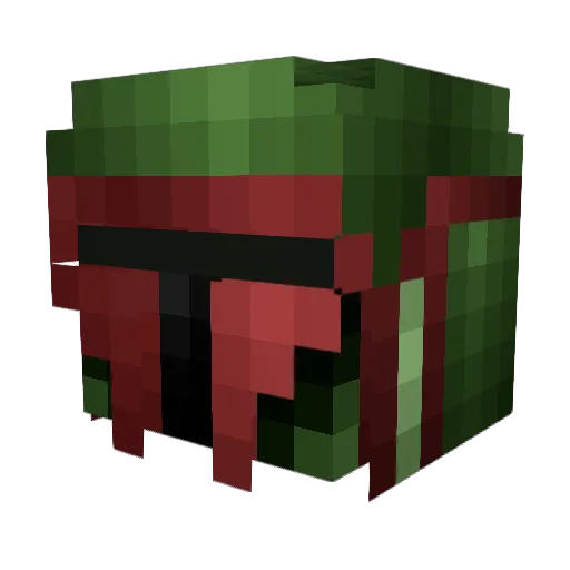 baconfan12 Minecraft avatar head, 3D render