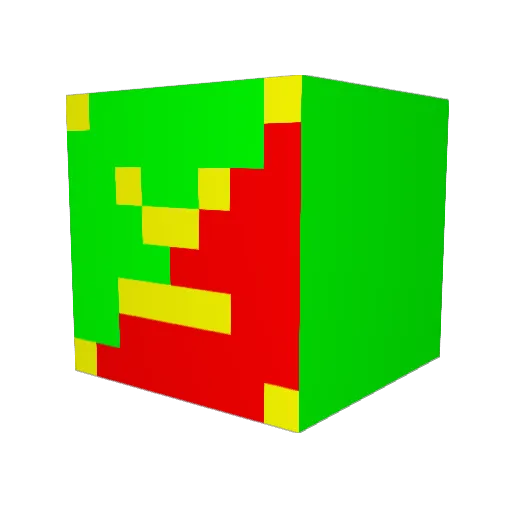 baconlover36 Minecraft avatar head, 3D render
