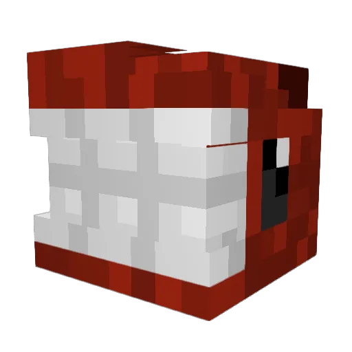 baconultimate Minecraft avatar head, 3D render