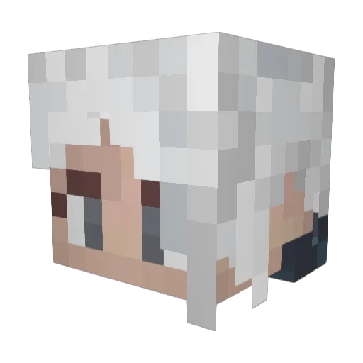 bad_boy211 Minecraft avatar head, 3D render