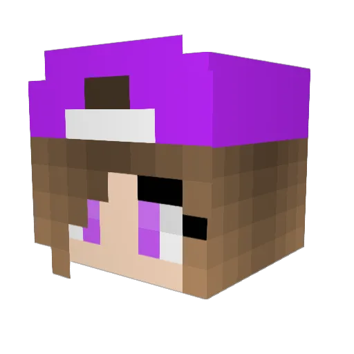 badaski2 Minecraft avatar head, 3D render