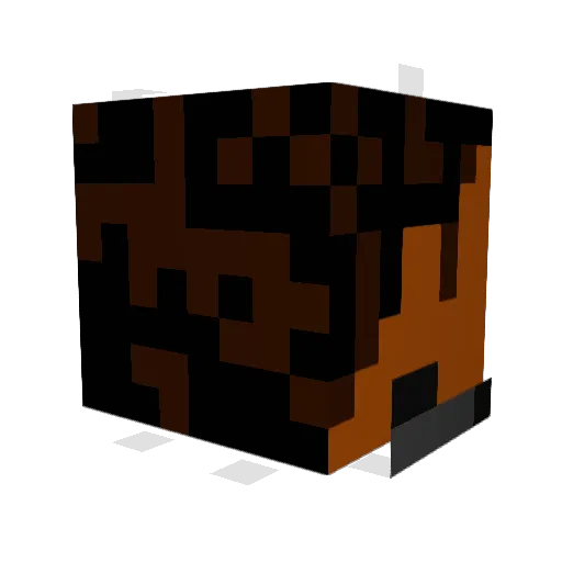 badboy123451 Minecraft avatar head, 3D render