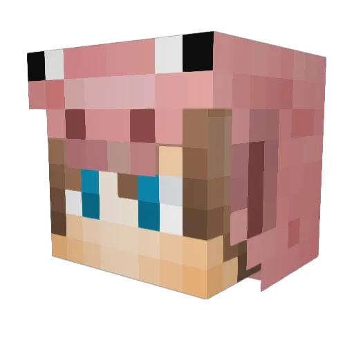 badboyali2000 Minecraft avatar head, 3D render