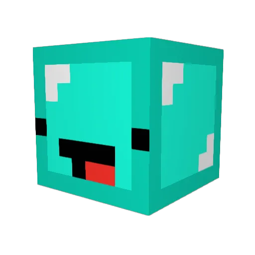 badboyhalo14 Minecraft avatar head, 3D render