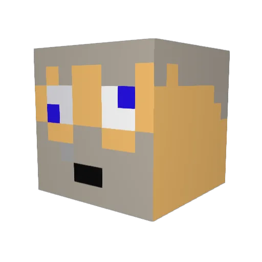 badboylolo Minecraft avatar head, 3D render