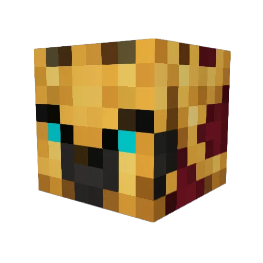 badcon123 Minecraft avatar head, 3D render