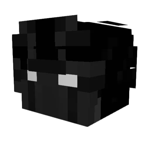 badensoe Minecraft avatar head, 3D render