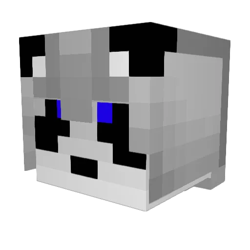 badjad117 Minecraft avatar head, 3D render