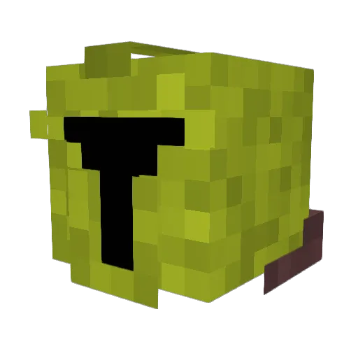 badknight01 Minecraft avatar head, 3D render