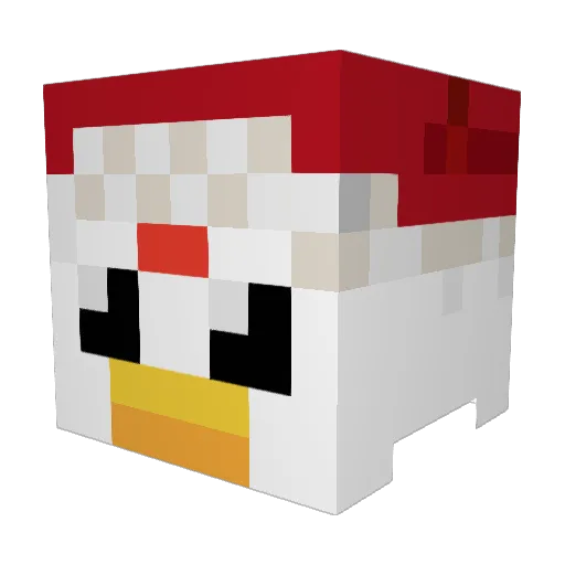 badlyyy94 Minecraft avatar head, 3D render