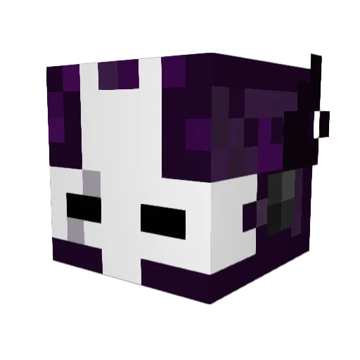 badman875 Minecraft avatar head, 3D render
