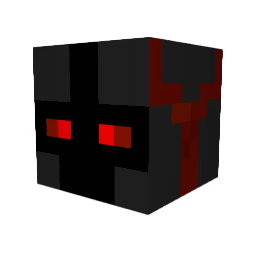 badpils Minecraft avatar head, 3D render