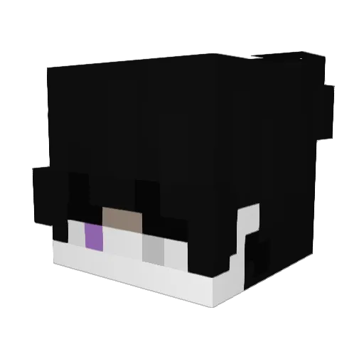 badpng Minecraft avatar head, 3D render