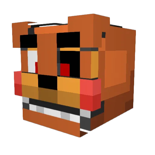 badsamuel Minecraft avatar head, 3D render