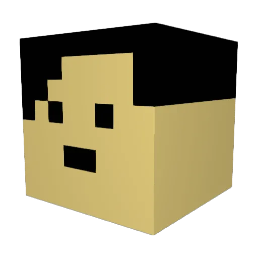 badsandwhich Minecraft avatar head, 3D render