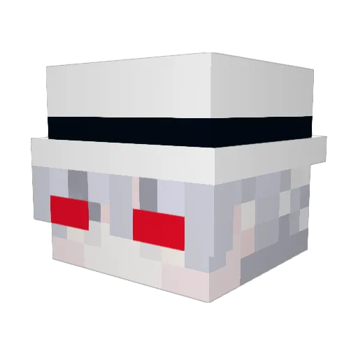 baebaebae00 Minecraft avatar head, 3D render