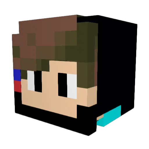baffino05 Minecraft avatar head, 3D render