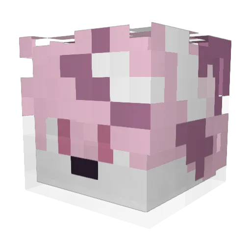 baffinz Minecraft avatar head, 3D render