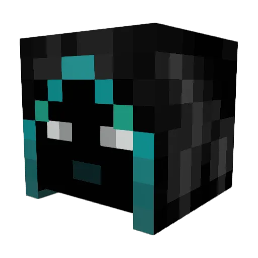bag_o_bones12 Minecraft avatar head, 3D render