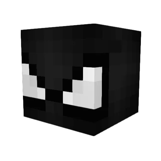bagchasernak Minecraft avatar head, 3D render
