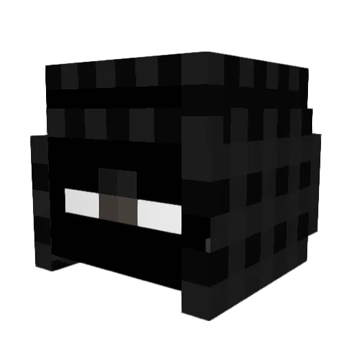 bagusvr Minecraft avatar head, 3D render