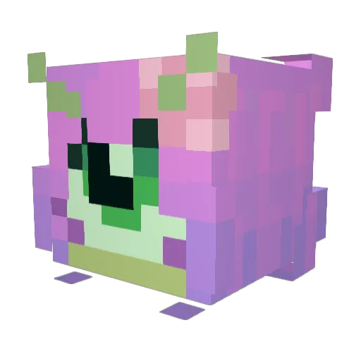 bah05nee Minecraft avatar head, 3D render