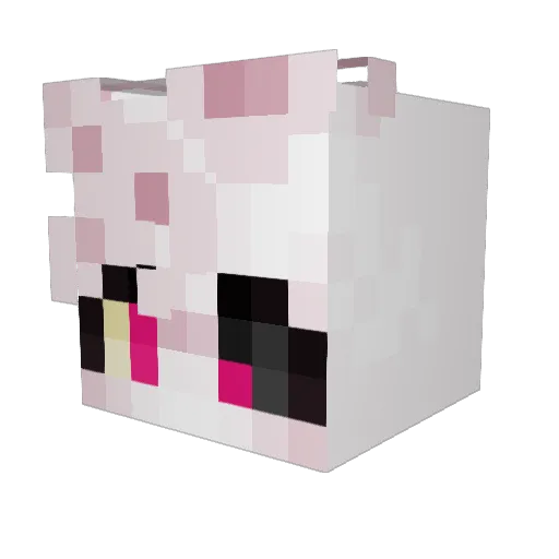 bah_77 Minecraft avatar head, 3D render