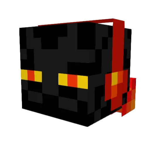 baicoi1 Minecraft avatar head, 3D render