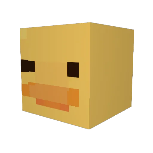 bailey172007 Minecraft avatar head, 3D render