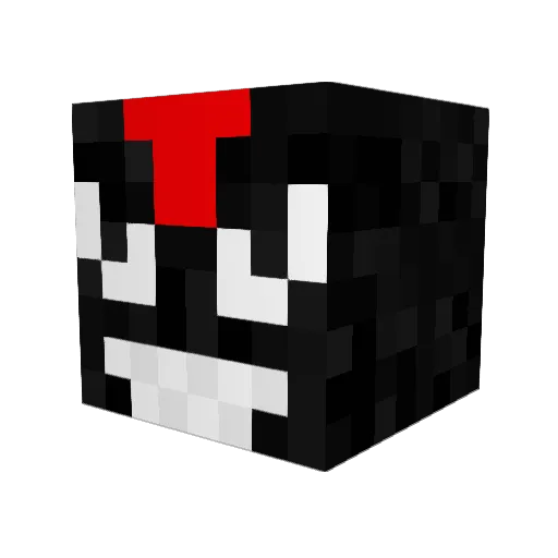 baileyisaminor Minecraft avatar head, 3D render