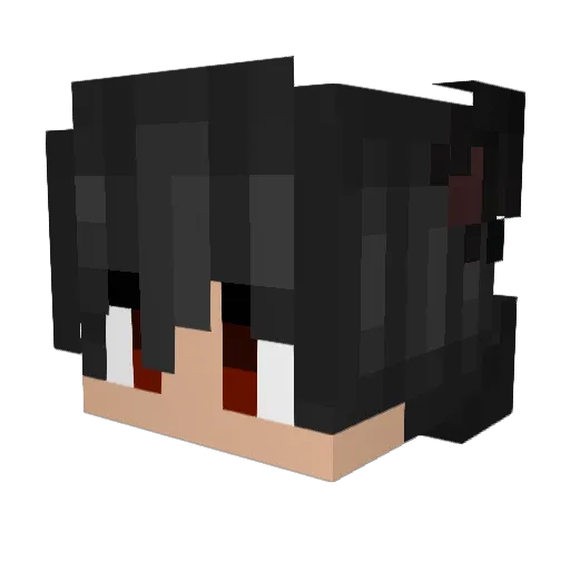 baileyplayz01 Minecraft avatar head, 3D render