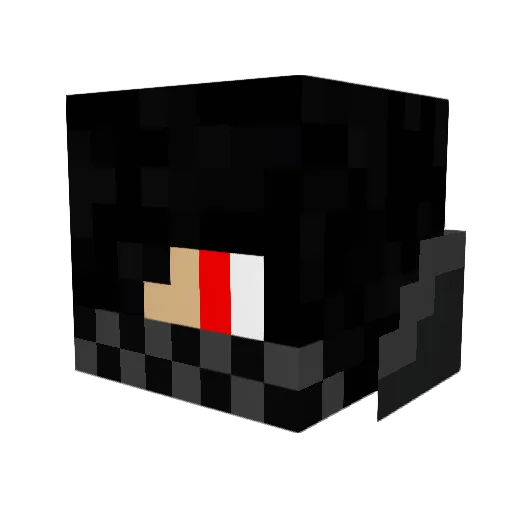 baileyshort2000 Minecraft avatar head, 3D render