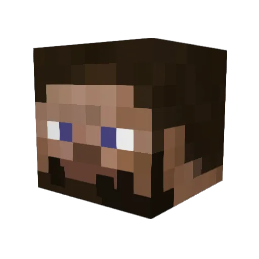 baileywilson225_ Minecraft avatar head, 3D render