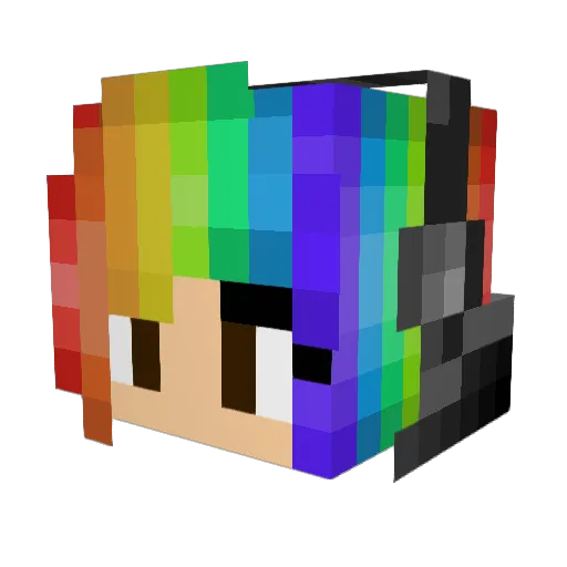 baileyy4847 Minecraft avatar head, 3D render
