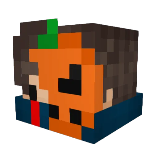 baimi_CN Minecraft avatar head, 3D render