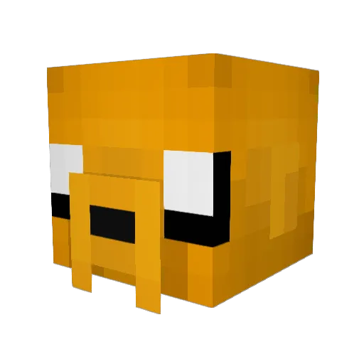 bainbridgealan Minecraft avatar head, 3D render