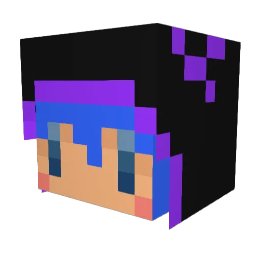 baison1226 Minecraft avatar head, 3D render