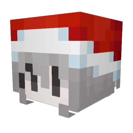 baizhi111 Minecraft avatar head, 3D render