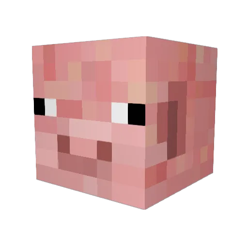 bajen94 Minecraft avatar head, 3D render