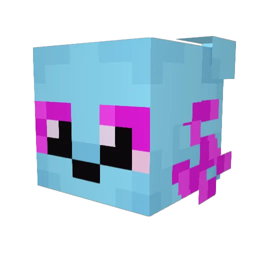 baked_potato96 Minecraft avatar head, 3D render