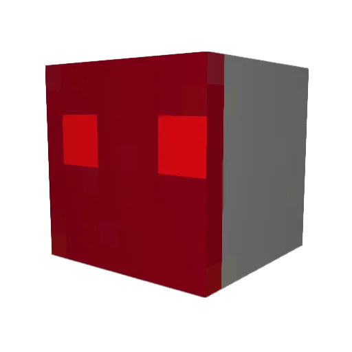 bakemono4 Minecraft avatar head, 3D render