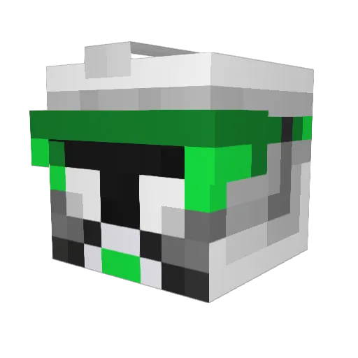 bakerstuff Minecraft avatar head, 3D render