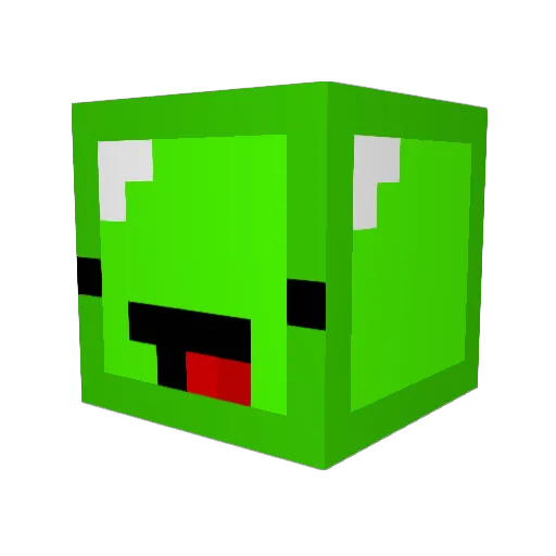 bal09 Minecraft avatar head, 3D render
