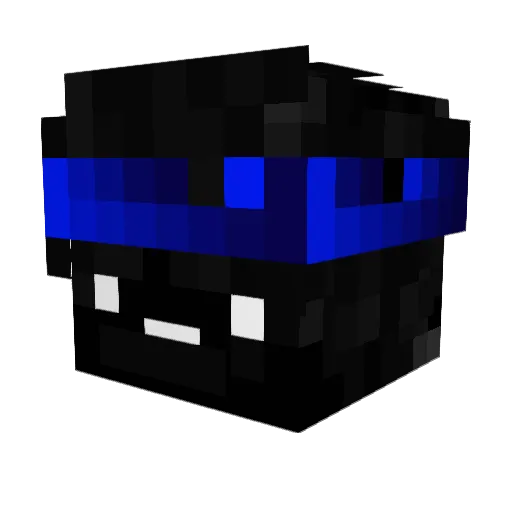 balaquinho Minecraft avatar head, 3D render
