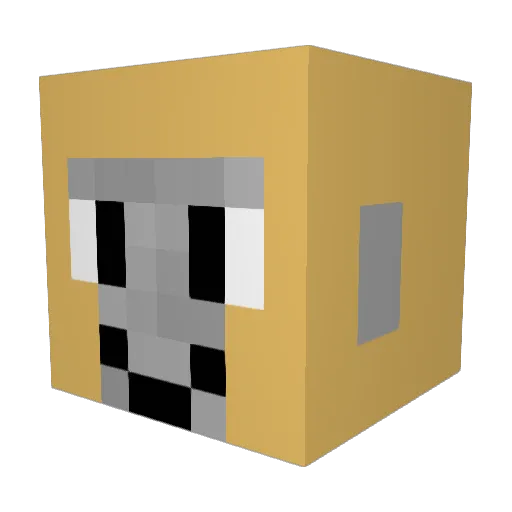 balastojr Minecraft avatar head, 3D render