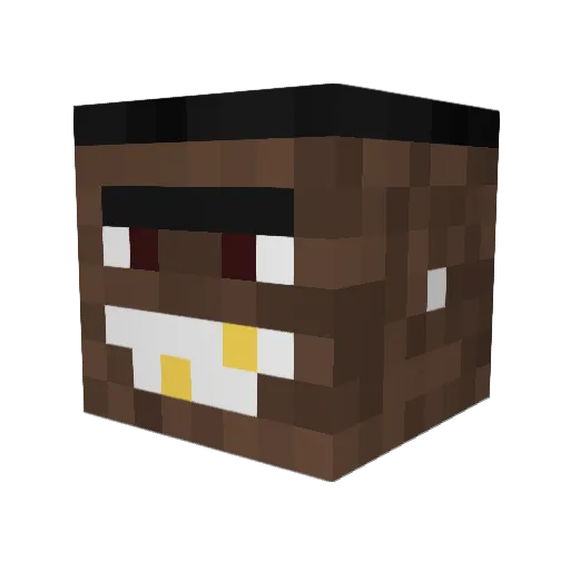balauru99 Minecraft avatar head, 3D render