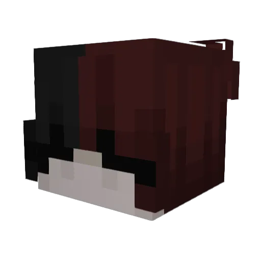 baldkreesh Minecraft avatar head, 3D render