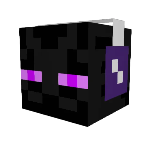 baldrick10 Minecraft avatar head, 3D render